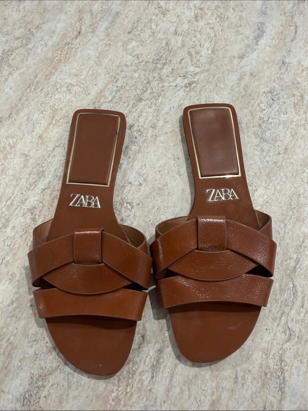 ZARA Brown sandals